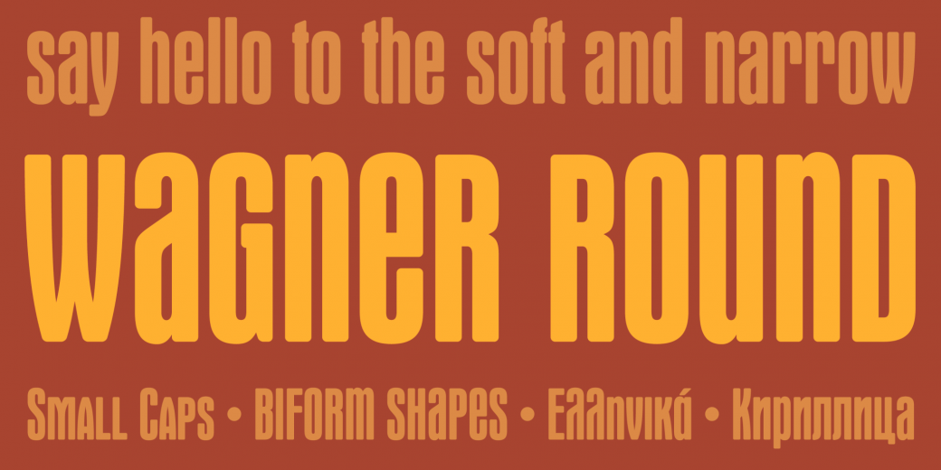 Wagner Round Font